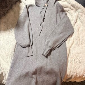 Philosophy Heather Gray Knit Swearwe Dress